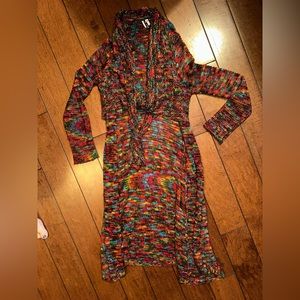 West 36 tie front cardigan